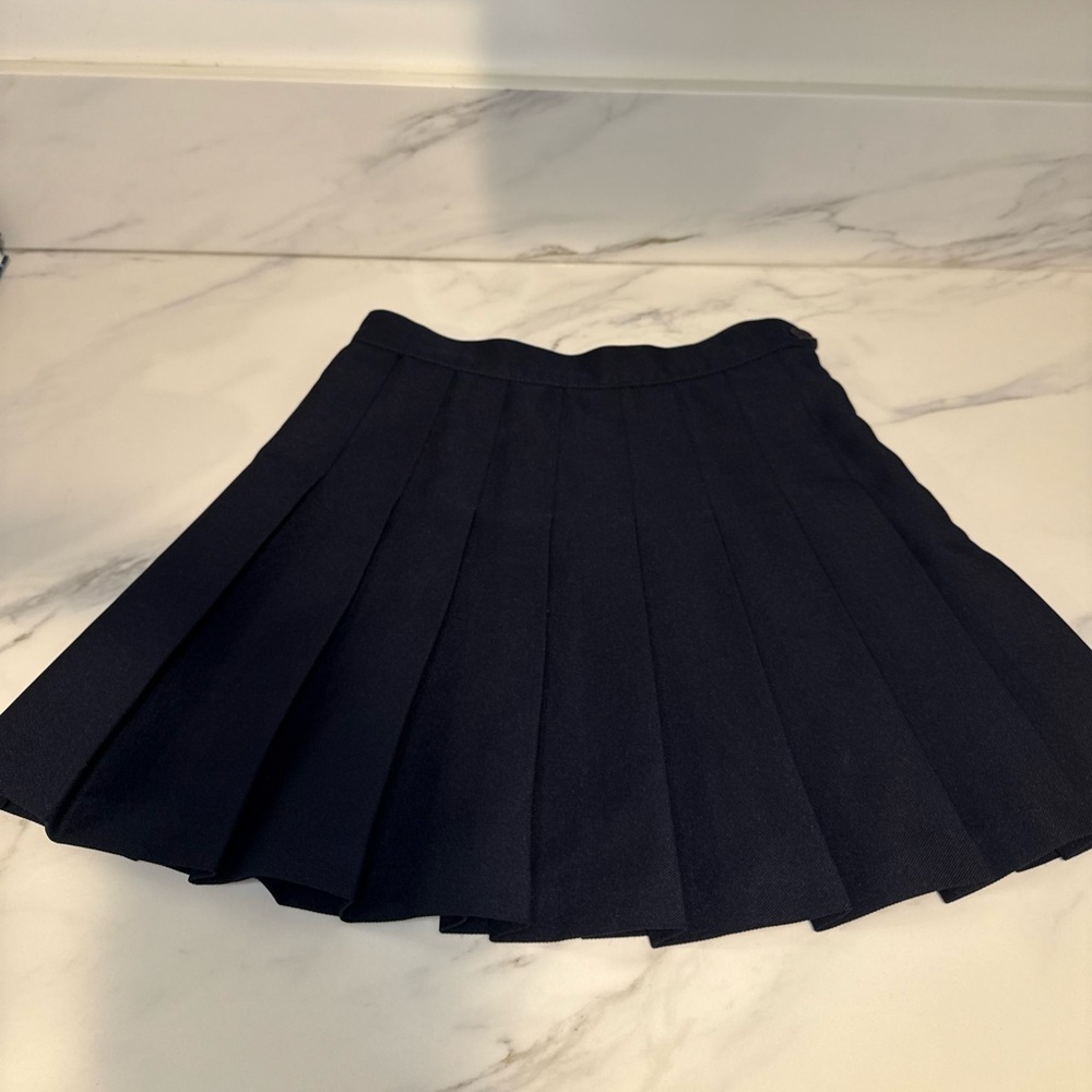 Vintage navy blue American apparel tennis skirt